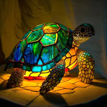 Carica l'immagine nel visualizzatore di Gallery, LeuchtSchildkröte - lampada fatta a mano che fa brillare i cuori