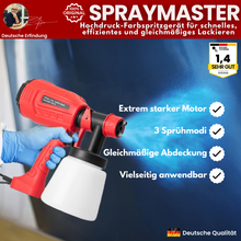 Lade das Bild in den Galerie-Viewer, SprayMaster - Hochdruck-Farbsprühgerät für schnelles, effizientes und gleichmäßiges Lackieren