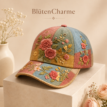 Carica l'immagine nel visualizzatore di Gallery, BlütenCharme – Elegante 3D-Blumen-Kappe