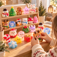 Carica l'immagine nel visualizzatore di Gallery, 24-Tage Squishy-Überraschung Adventskalender 2026 - Nachhaltiger Spielspaß