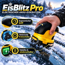 Carica l'immagine nel visualizzatore di Gallery, EisBlitz Pro – elektrischer Akku-Eiskratzer