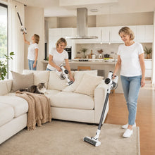 Lade das Bild in den Galerie-Viewer, ReinKraft Pro – Kabelloser 2-in-1 Premium-Akku-Staubsauger starker Zyklon-Saugkraft