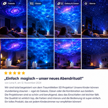 Carica l'immagine nel visualizzatore di Gallery, TraumWelten 5D – Galaxie- & Ozeanprojektor