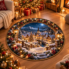 Carica l'immagine nel visualizzatore di Gallery, WeihnachtsWunder 3D – magischer Weihnachts-Illusionsteppich
