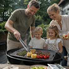 Lade das Bild in den Galerie-Viewer, TitanPure Pro — Grill-Tablett Set Camping & BBQ | PFAS-frei | Mit Zange