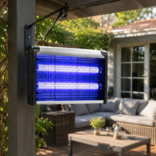 Lade das Bild in den Galerie-Viewer, UV-Insektenvernichter – Elektrische Fliegen, Gelsen, Motten, Kakerlaken- & Mückenfalle für Innen und Außen - 30–170 m²