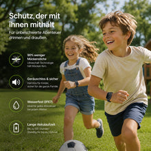 Lade das Bild in den Galerie-Viewer, MückenStopp Pro — Das Ultraschall-Schutzband gegen Mücken, Gelsen & Stechfliegen | Chemiefrei · Wiederaufladbar · Wasserdicht