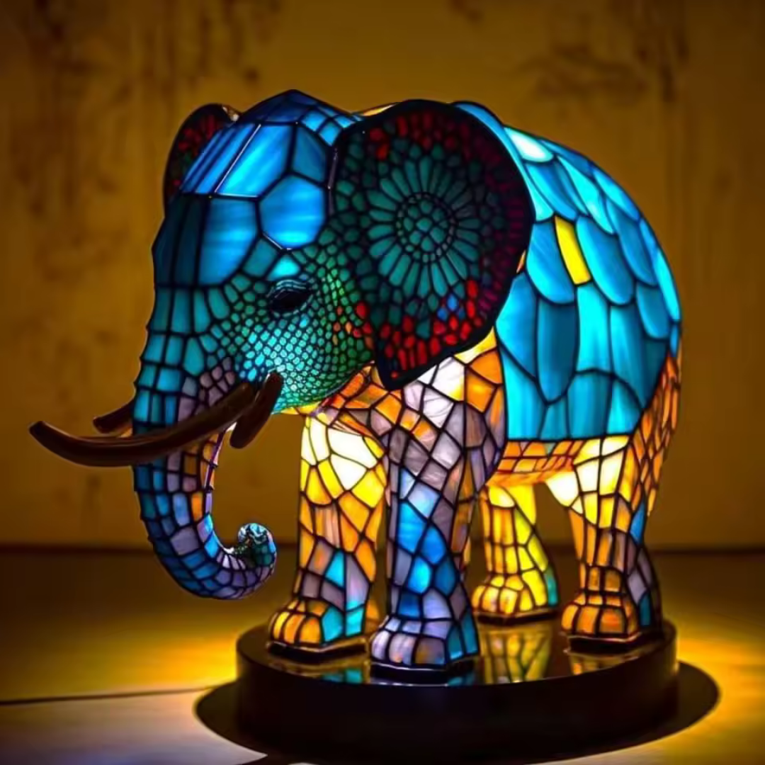 LeuchtElefant - lampada artigianale che fa brillare i cuori