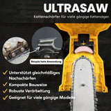 UltraSaw Universal-Kettenschärfer für gängige Kettensägenmodelle