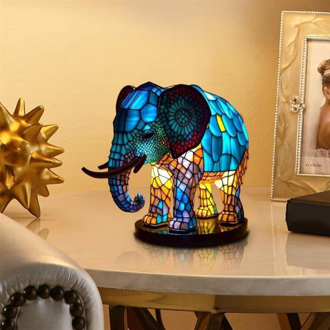 LeuchtElefant - lampada artigianale che fa brillare i cuori