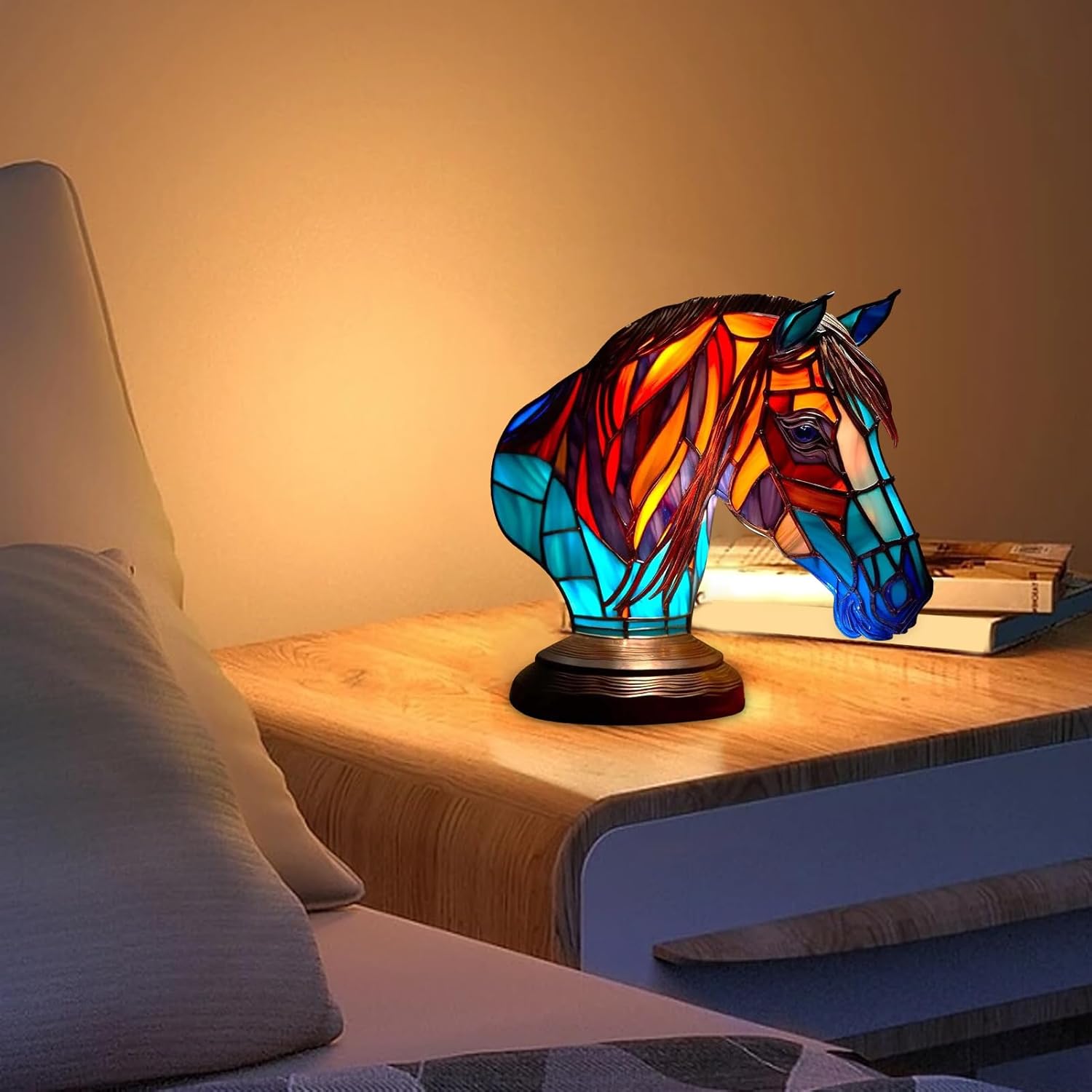 LeuchtPferd - lampada fatta a mano che illumina i cuori