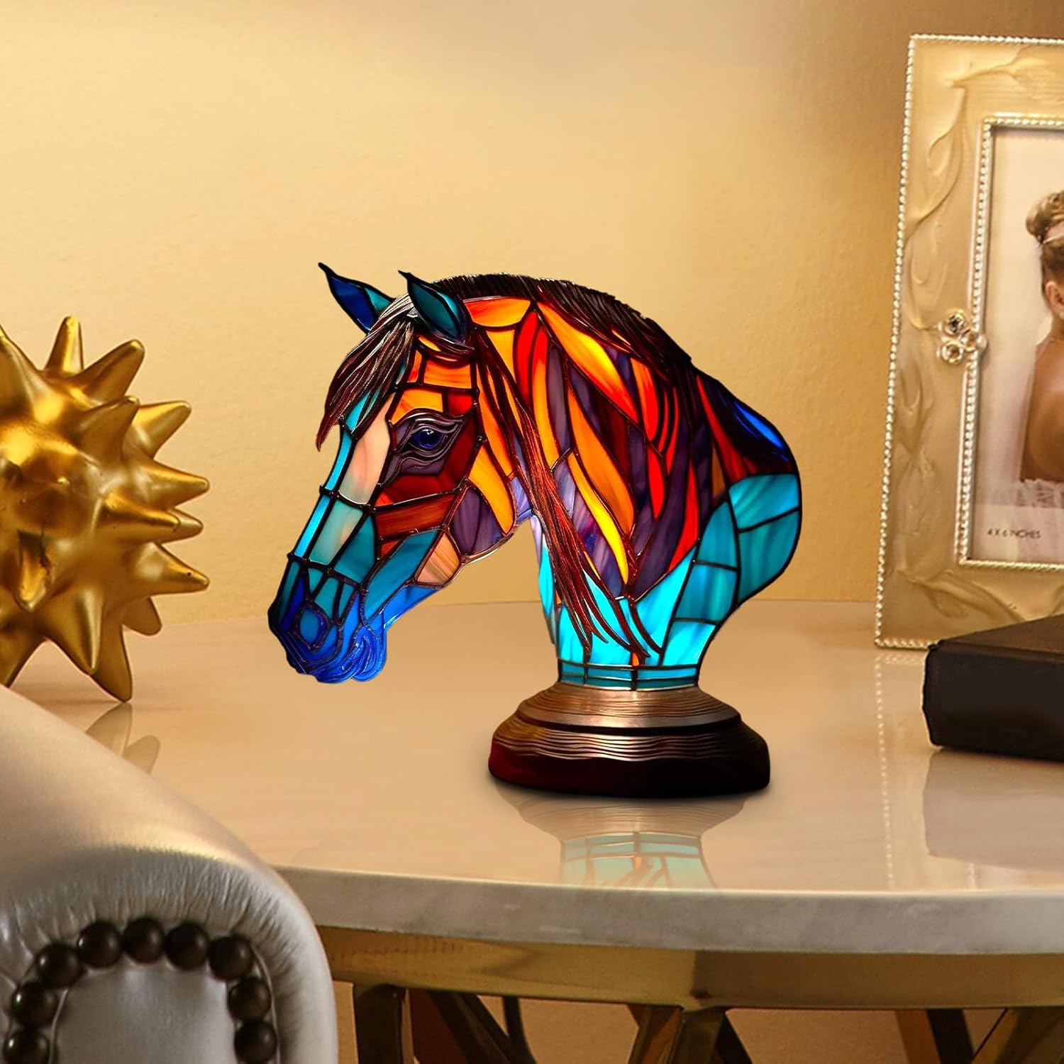 LeuchtPferd - lampada fatta a mano che illumina i cuori