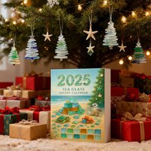 Lade das Bild in den Galerie-Viewer, Magischer Meerglas-Adventskalender – Jeden Tag ein echtes Fundstück
