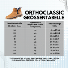 Lade das Bild in den Galerie-Viewer, OrthoClassic - ergonomische und wasserdichte Komfortschuhe mit anatomisch geformter Sohle
