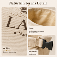 LaibLiebe – Natürlicher Brotbeutel aus Bienenwachs