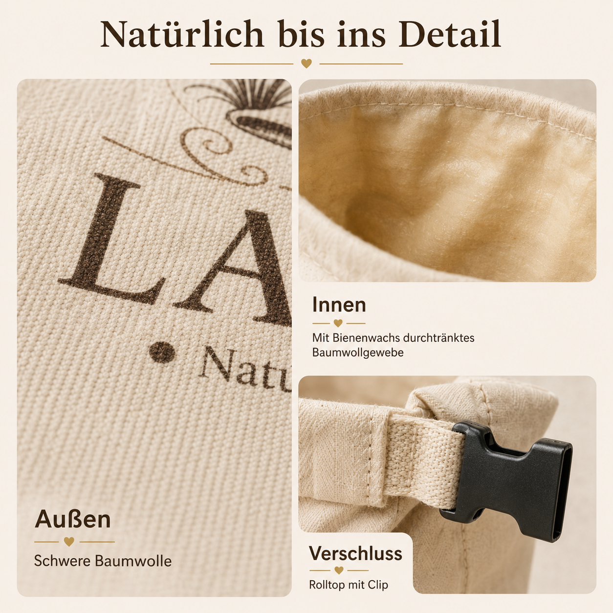 LaibLiebe – Brot länger frisch halten. Natürlich, handwerklich, mit echtem Bienenwachs