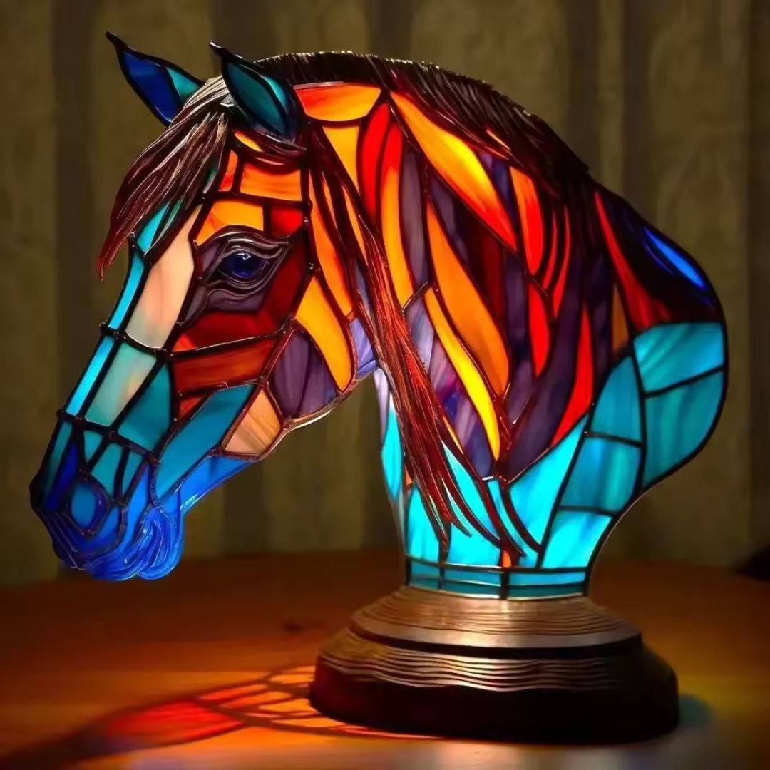 LeuchtPferd - lampada fatta a mano che illumina i cuori