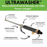 Ultrawasher - Power-Hochdruckreiniger für jeden Gartenschlauch
