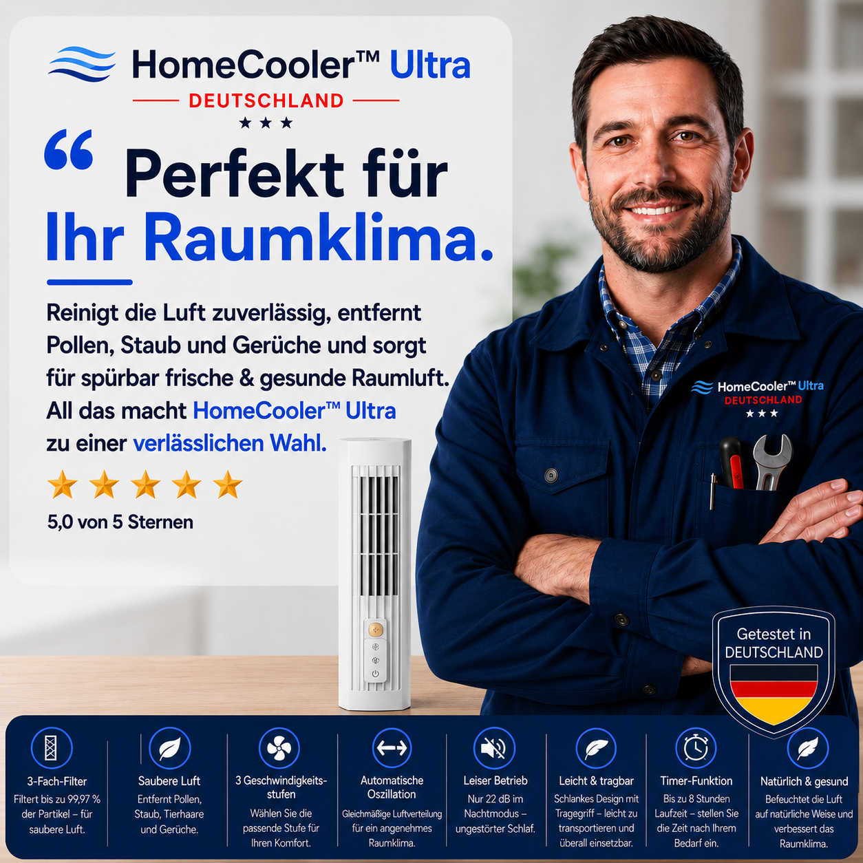 HomeCooler™ Ultra - Condizionatore - l'originale visto in TV