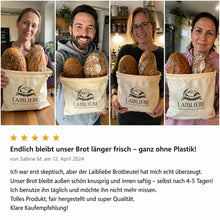 Lade das Bild in den Galerie-Viewer, LaibLiebe – Brot länger frisch halten. Natürlich, handwerklich, mit echtem Bienenwachs