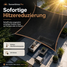 Lade das Bild in den Galerie-Viewer, SonnenSchutz Pro – Premium Sonnenschutz-Netz für Terrasse &amp; Garten
