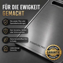 Lade das Bild in den Galerie-Viewer, TitanPure Pro — Titan Schneidebrett
