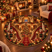 Carica l'immagine nel visualizzatore di Gallery, WeihnachtsWunder 3D – magischer Weihnachts-Illusionsteppich
