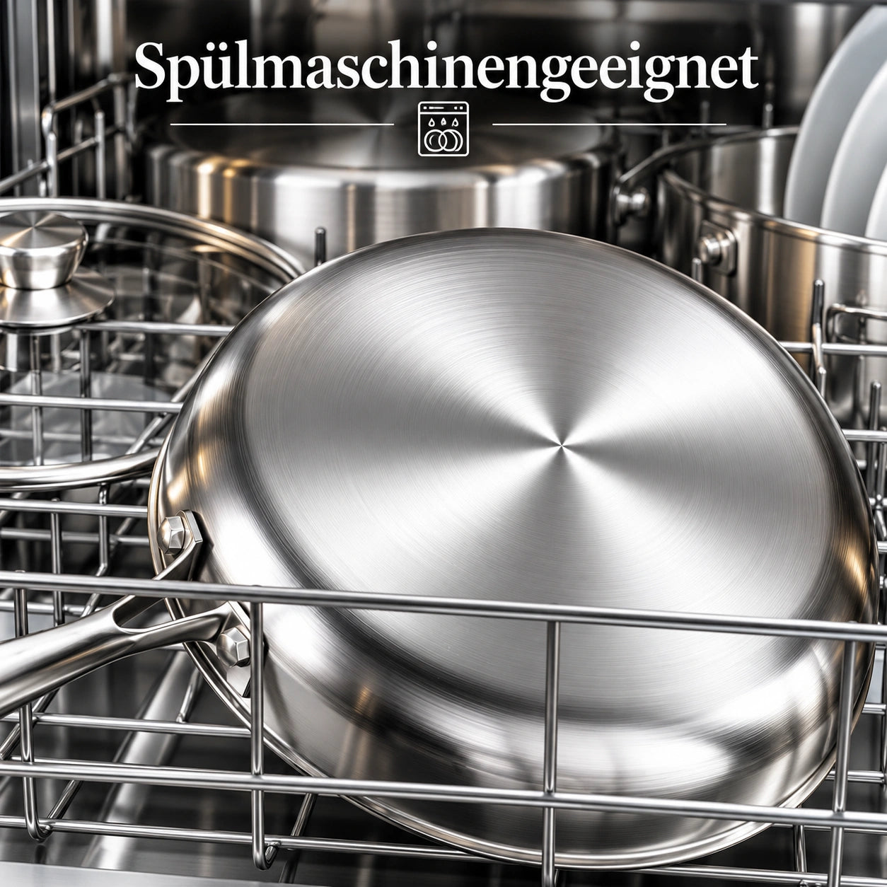 BratWerk – Edelstahl-Hybridpfanne ohne PFAS & PTFE