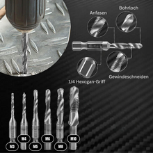 Lade das Bild in den Galerie-Viewer, MasterDrill - Gewindebohrerset für alle Materialien 2.0
