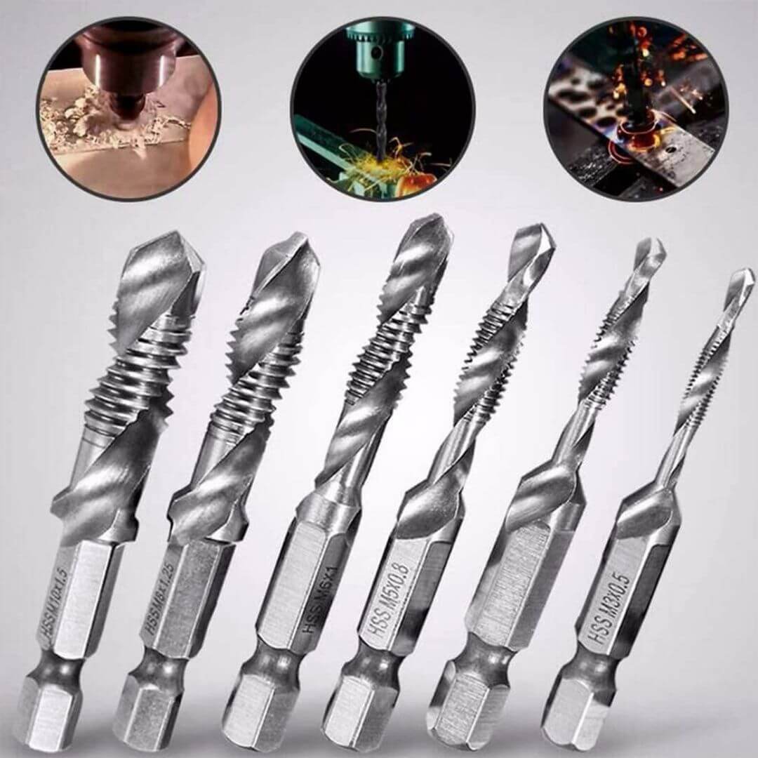 Set 6 MasterDrill - Le punte definitive per i lavori di foratura più impegnativi